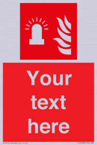 Custom Fire: Fire alarm flashing light